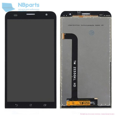 Дисплей для Asus ZenFone 2 Laser ZE500KL с тачскрином (черный)