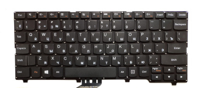 Клавиатура для ноутбука Lenovo IdeaPad 110S-11, чёрная, RU