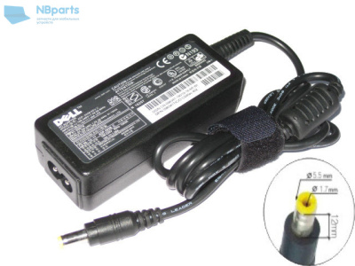Блок питания (зарядное устройство) Dell 30W 5,5x1,7 
