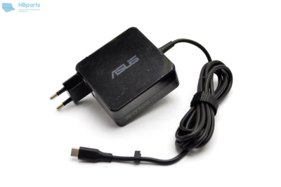 Блок питания (зарядное устройство) ASUS 65W 5.V, 9V, 12V, 15V/3A, 20V/3.25A Type-C ORIG CUBE Уценка