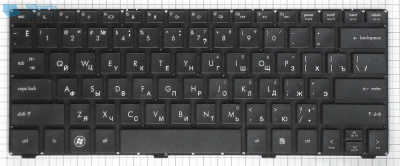 Клавиатура для ноутбука HP Probook 4230, чёрная, US