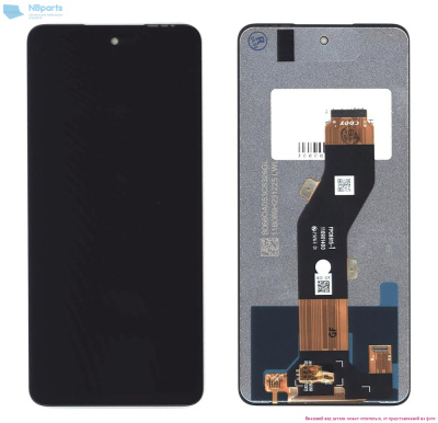 LCD дисплей для Infinix Smart 8 в сборе с тачскрином (черный) Оригинал