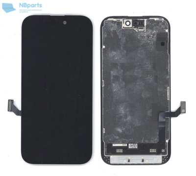 Дисплей для iPhone 15 с тачскрином, (Oled) черный