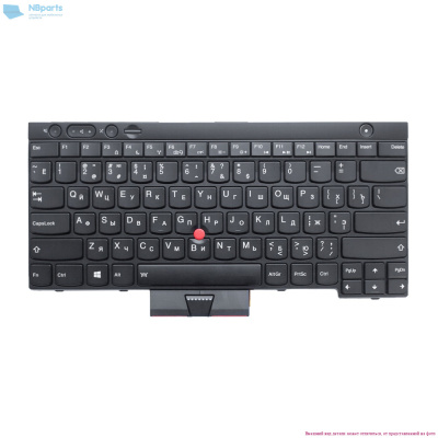 Клавиатура для ноутбука Lenovo ThinkPad X230 T430 T530 чёрная, с рамкой, RU