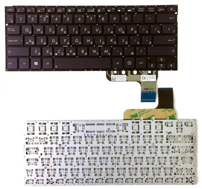 Клавиатура для ноутбука ASUS ZenBook UX303 чёрная, RU