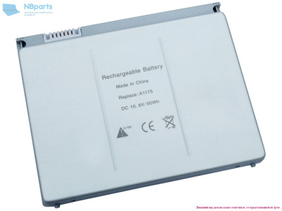 Аккумулятор (батарея) для ноутбука Apple A1175 10.8V 5600mAh