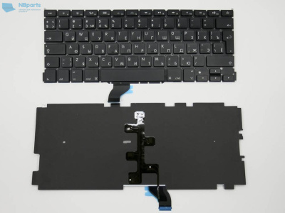 Клавиатура для ноутбука Apple Macbook 13" A1502 Retina Black, Big Enter, RU