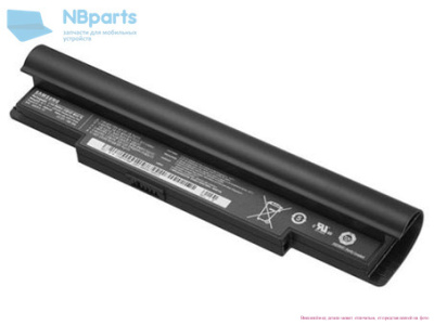 Аккумулятор (батарея) для ноутбука Samsung NC10 NC20 11.1V 5200mAh чёрный OEM