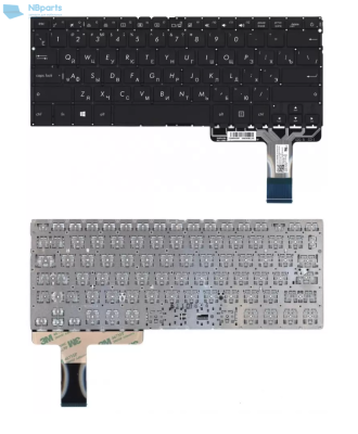 Клавиатура для ноутбука ASUS UX330 Black, Backlite, RU