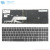 Клавиатура для ноутбука HP 450 G5 455 G5, чёрная, с подсветкой, с серебряной рамкой, RU