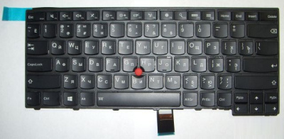 Клавиатура для ноутбука Lenovo ThinkPad T440, T450, чёрная, с рамкой, RU
