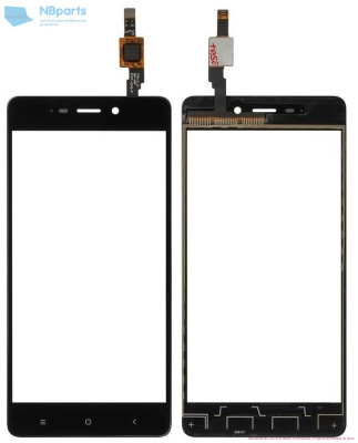 Тачскрин для Xiaomi Redmi 4 Черный