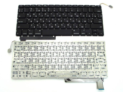 Клавиатура для ноутбука Apple Macbook 15"  A1286 2010y Black, Small Enter, RU