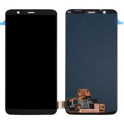 LCD дисплей для OnePlus 5T/One Plus 5T/OnePlus5T (черный) Оригинал-переклей