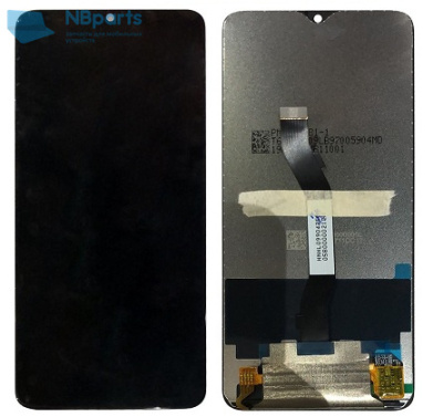 LCD дисплей для Xiaomi Redmi Note 8 Pro в сборе с тачскрином (черный) Оригинал