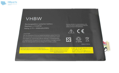 Аккумулятор (батарея) для ноутбука Lenovo IdeaPad S6000 A1000 3.7V 6340mAh