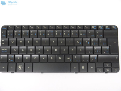 Клавиатура для ноутбука HP Pavilion DV2-1000, чёрная, RU