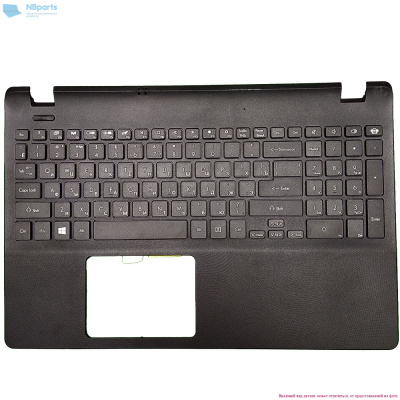 Верхняя часть корпуса (Palmrest) Packard Bell EasyNote TG71BM, чёрный (Сервисный оригинал)
