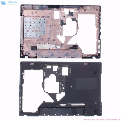 Нижняя часть корпуса Lenovo G570 с HDMI, 3USB, ESATA чёрный