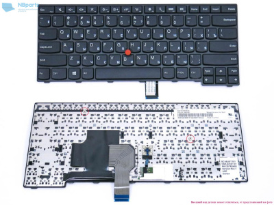 Клавиатура для ноутбука Lenovo ThinkPad Edge E460, чёрная, с рамкой, RU