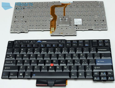 Клавиатура для ноутбука Lenovo ThinkPad X220, W510, T410, чёрная, RU