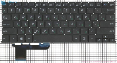 Клавиатура для ноутбука ASUS X201 X202 чёрная, RU