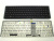 Клавиатура для ноутбука HP Envy 17-3000, чёрная, с серебряной рамкой, RU