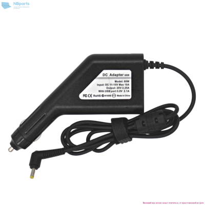 Автомобильное зарядное устройство Samsung 65W 3.0*1.1mm