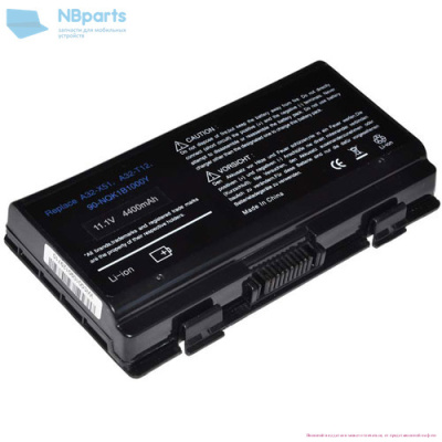 Аккумулятор (батарея) для ноутбука Asus X51 11.1V 4400mAh