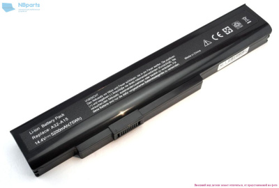 Аккумулятор (батарея) для ноутбука MSI CX640 A6400 11.1V 4400mAh OEM