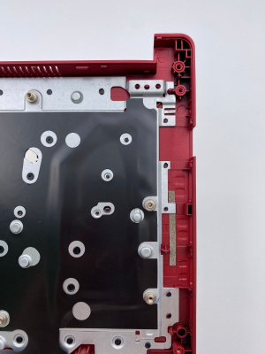 Верхняя часть корпуса (Palmrest) Acer Aspire 3 A315-34 B315-34, бордовый (Сервисный оригинал)