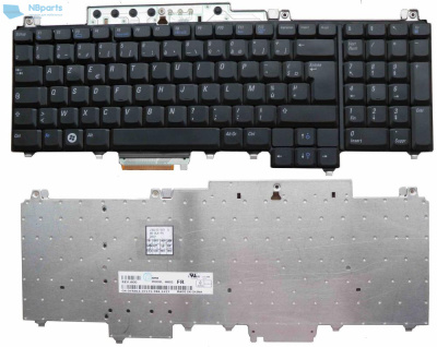 Клавиатура для ноутбука Dell Inspiron 1720, чёрная, RU
