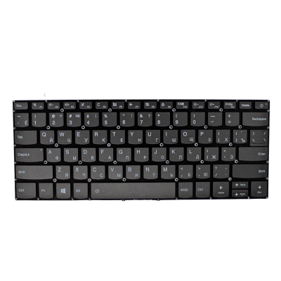 Клавиатура для ноутбука Lenovo IdeaPad 320-14, 520-14, серая, RU