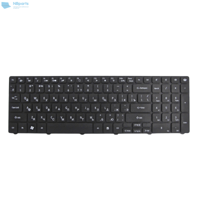 Клавиатура для ноутбука Packard Bell EasyNote TM85 TE11 LE11, чёрная, RU