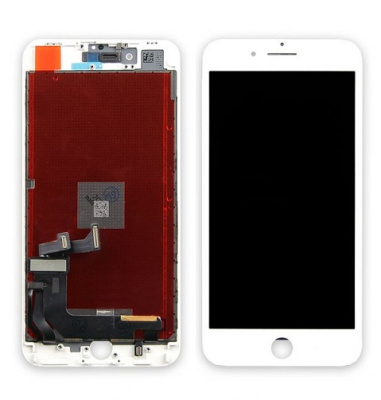 Дисплей для iPhone 8 Plus с рамкой крепления (Hancai) белый