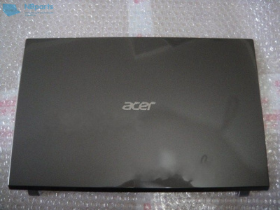 Крышка матрицы Acer E1-531 E1-571 чёрная, без рамки
