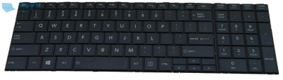 Клавиатура для ноутбука Toshiba Satellite C850, C870, чёрная, US