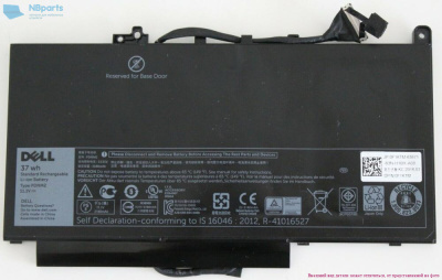 Аккумулятор (батарея) для ноутбука Dell Latitude 12 E7270 E7470 ver.1 11.1V 3166mAh