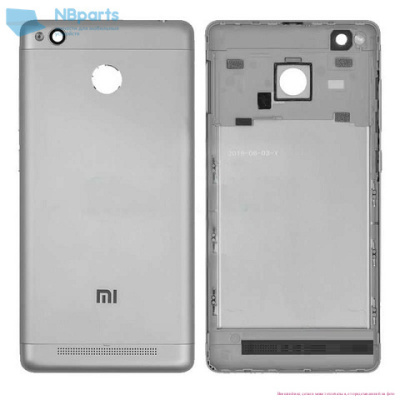 Задняя крышка Xiaomi Redmi 3S/Redmi 3 Pro Серый