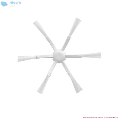 Боковая щетка для робот-пылесоса Xiaomi, Dreame, Mijia, 6-ть лопастей, 2 шт.