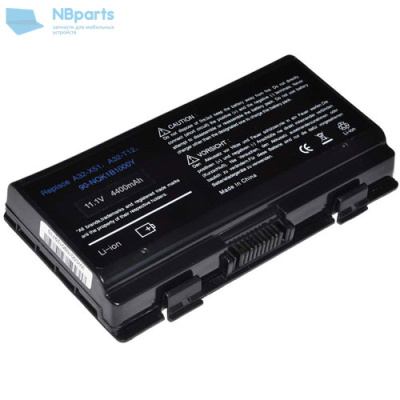 Аккумулятор (батарея) для ноутбука Asus X51 11.1V 4400mAh