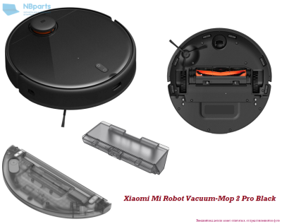 Робот-пылесос Xiaomi Mi Robot Vacuum-Mop 2 Pro Black (MJST1SHW)