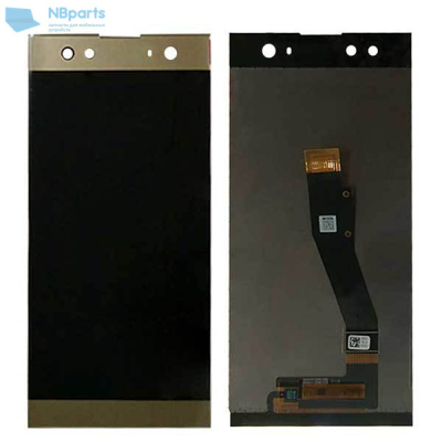 LCD дисплей для Sony Xperia XA2 Ultra с тачскрином (золото)