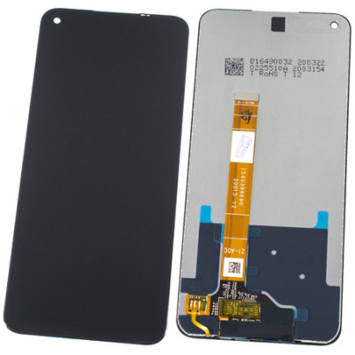 LCD дисплей для Realme 6, OPPO A52/A72 с тачскрином (черный) Уценка