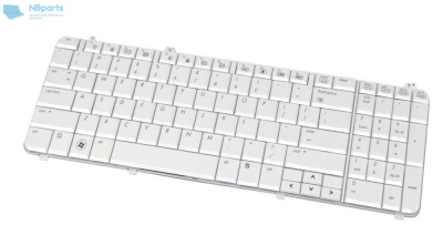 Клавиатура для ноутбука HP Pavilion DV6-1000, белая, большой Enter, RU
