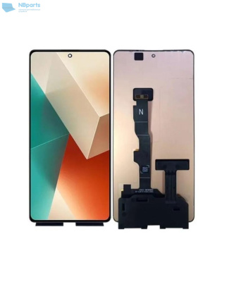 LCD дисплей для Xiaomi Redmi Note 13 5G в сборе с тачскрином (черный) Оригинал